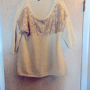 Women’s XL sequined sweater
